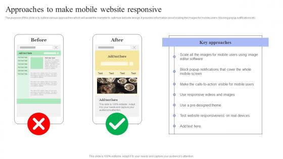 Approaches To Make Mobile Website Responsive Mobile SEO Guide Internal And External