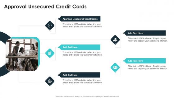 Approval Unsecured Credit Cards In Powerpoint And Google Slides Cpb