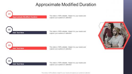 Approximate Modified Duration In Powerpoint And Google Slides Cpb