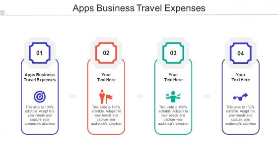 Apps Business Travel Expenses Ppt Powerpoint Presentation Portfolio Show Cpb