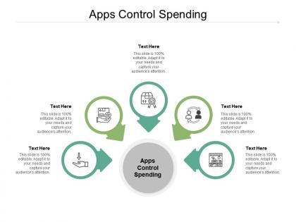 Apps control spending ppt powerpoint presentation icon outline cpb