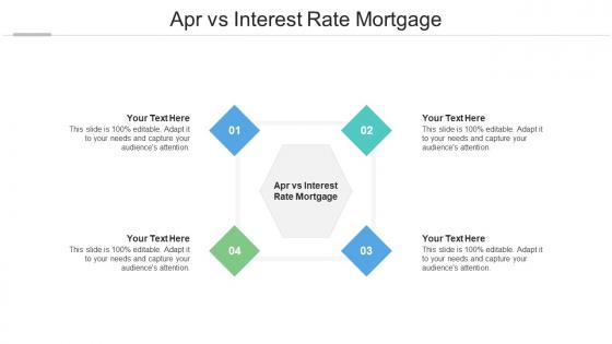 Apr Vs Interest Rate Mortgage Ppt Powerpoint Presentation Show Example Introduction Cpb