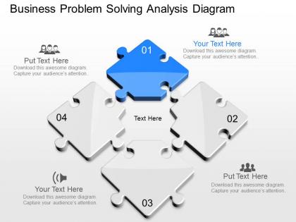 Apt business problem solving analysis diagram powerpoint template