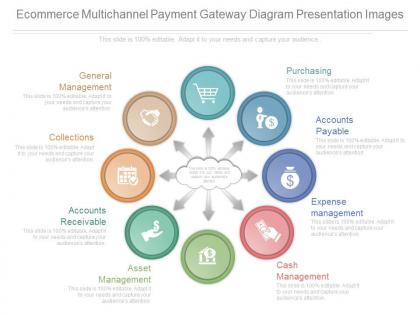Apt ecommerce multichannel payment gateway diagram presentation images