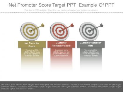 Apt net promoter score target ppt example of ppt
