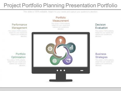 Apt project portfolio planning presentation portfolio