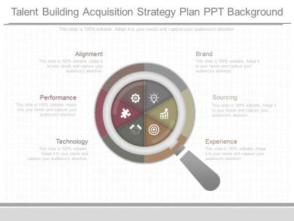 Apt talent building acquisition strategy plan ppt background