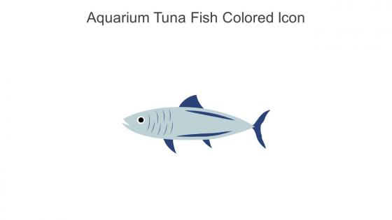 Aquarium Tuna Fish Colored Icon In Powerpoint Pptx Png And Editable Eps Format