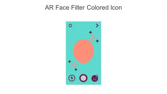 AR Face Filter Colored Icon In Powerpoint Pptx Png And Editable Eps Format