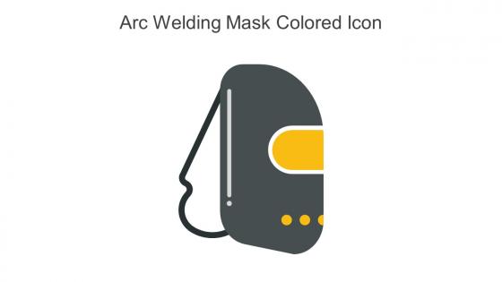 ARC Welding Mask Colored Icon In Powerpoint Pptx Png And Editable Eps Format