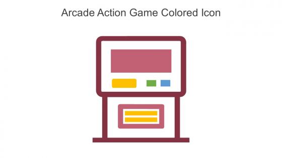 Arcade Action Game Colored Icon In Powerpoint Pptx Png And Editable Eps Format