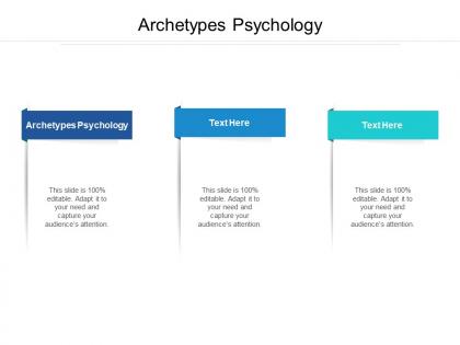 Archetypes psychology ppt powerpoint presentation portfolio diagrams cpb