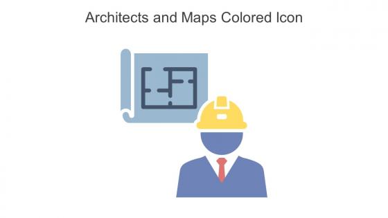 Architects And Maps Colored Icon In Powerpoint Pptx Png And Editable Eps Format
