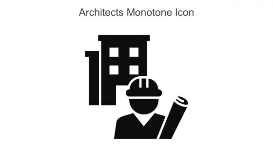Architects Monotone Icon In Powerpoint Pptx Png And Editable Eps Format