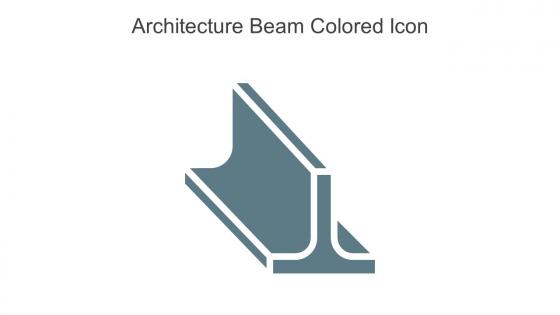 Architecture Beam Colored Icon In Powerpoint Pptx Png And Editable Eps Format