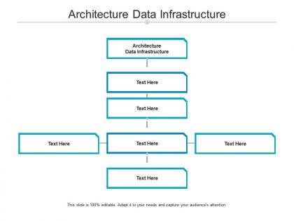 Architecture data infrastructure ppt powerpoint presentation model visuals cpb