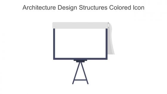 Architecture Design Structures Colored Icon In Powerpoint Pptx Png And Editable Eps Format