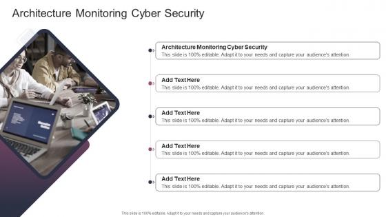 Architecture Monitoring Cyber Security In Powerpoint And Google Slides Cpb