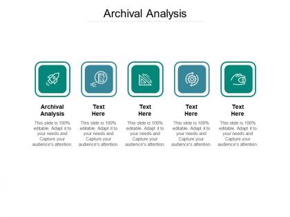 Archival analysis ppt powerpoint presentation styles cpb