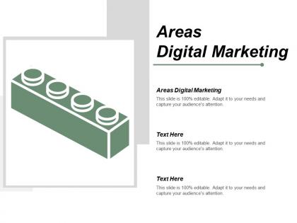 Areas digital marketing ppt powerpoint presentation gallery graphics download cpb