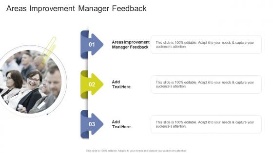 Areas Improvement Manager Feedback In Powerpoint And Google Slides Cpb