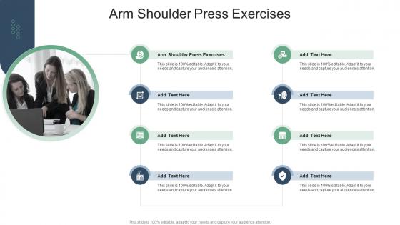 Arm Shoulder Press Exercises In Powerpoint And Google Slides Cpb