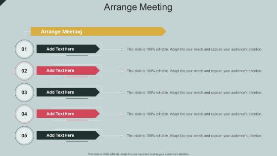Arrange Meeting In Powerpoint And Google Slides Cpb