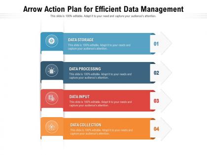 Arrow action plan for efficient data management