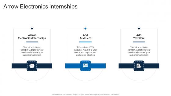 Arrow Electronics Internships In Powerpoint And Google Slides Cpb