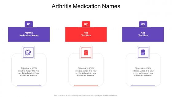Arthritis Medication Names In Powerpoint And Google Slides Cpb