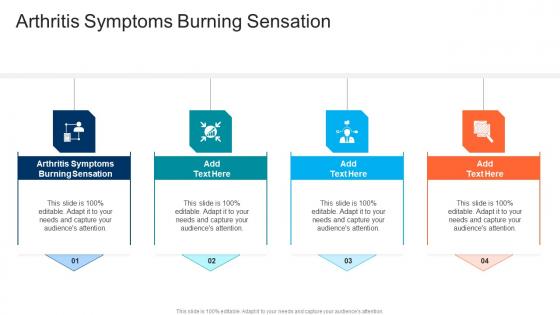 Arthritis Symptoms Burning Sensation In Powerpoint And Google Slides Cpb