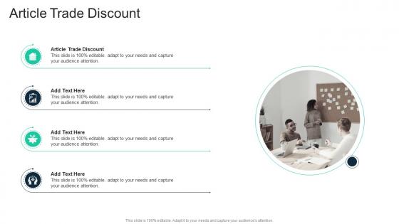 Article Trade Discount In Powerpoint And Google Slides Cpb