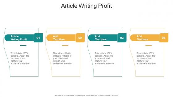 Article Writing Profit In Powerpoint And Google Slides Cpb