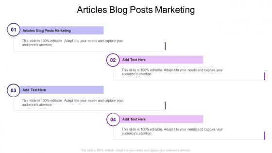 Articles Blog Posts Marketing In Powerpoint And Google Slides Cpb