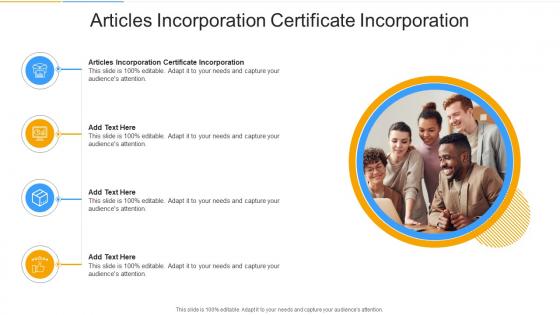 Articles Incorporation Certificate Incorporation In Powerpoint And Google Slides Cpb