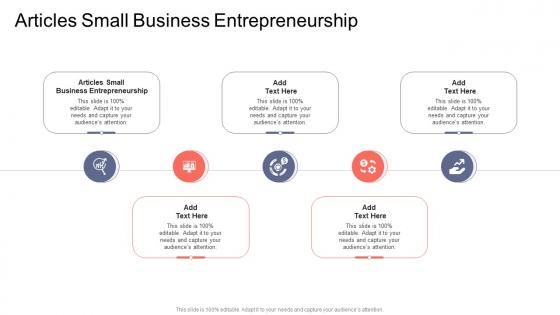 Articles Small Business Entrepreneurship In Powerpoint And Google Slides Cpb
