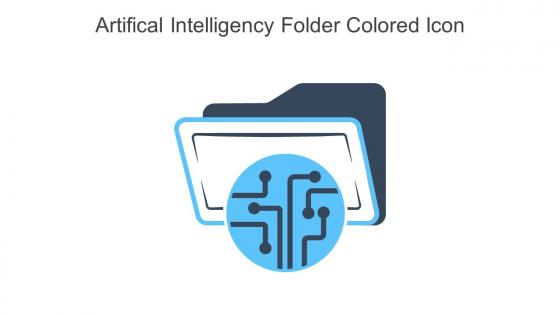 Artifical Intelligency Folder Colored Icon In Powerpoint Pptx Png And Editable Eps Format
