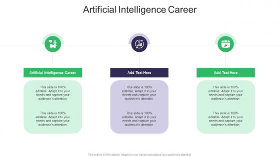 Artificial Intelligence Career In Powerpoint And Google Slides Cpb