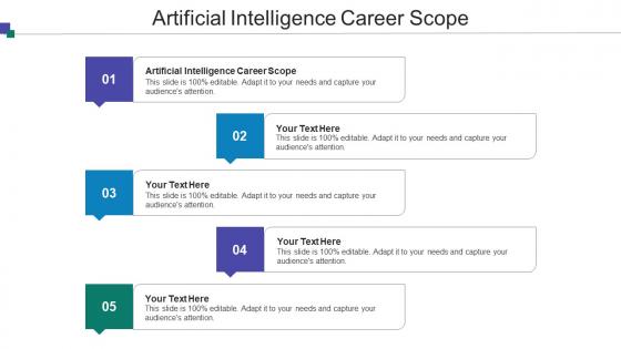 Artificial Intelligence Career Scope Ppt Powerpoint Presentation Slides Visuals Cpb