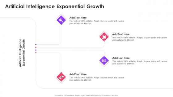 Artificial Intelligence Exponential Growth In Powerpoint And Google Slides Cpb