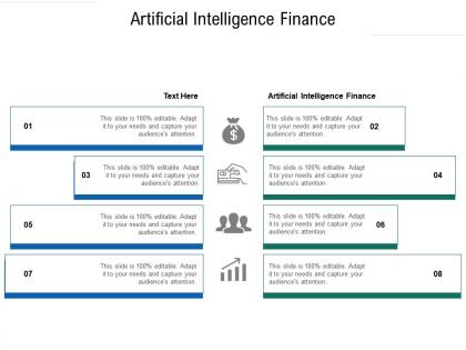 Artificial intelligence finance ppt powerpoint presentation outline gridlines cpb