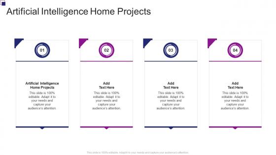 Artificial Intelligence Home Projects In Powerpoint And Google Slides Cpb