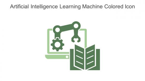 Artificial Intelligence Learning Machine Colored Icon In Powerpoint Pptx Png And Editable Eps Format