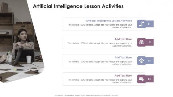 Artificial Intelligence Lesson Activities In Powerpoint And Google Slides Cpb