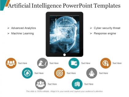 Artificial intelligence powerpoint templates