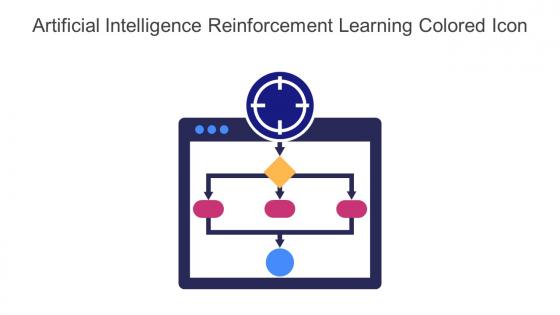 Artificial Intelligence Reinforcement Learning Colored Icon In Powerpoint Pptx Png And Editable Eps Format