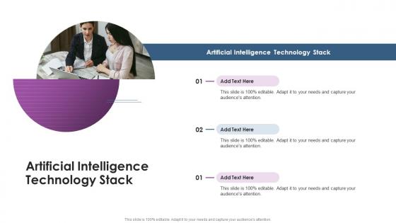Artificial Intelligence Technology Stack In Powerpoint And Google Slides Cpb