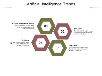 Artificial intelligence trends ppt powerpoint presentation model samples cpb