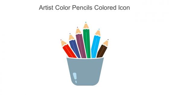 Artist Color Pencils Colored Icon In Powerpoint Pptx Png And Editable Eps Format