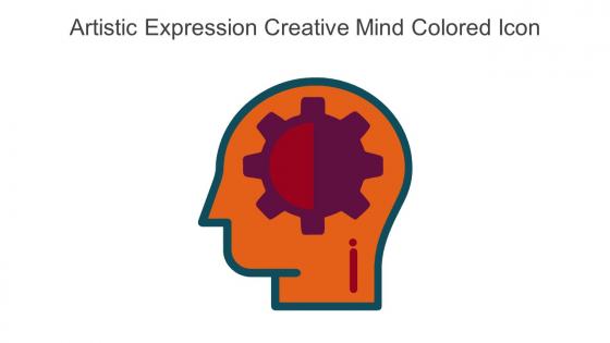 Artistic Expression Creative Mind Colored Icon In Powerpoint Pptx Png And Editable Eps Format